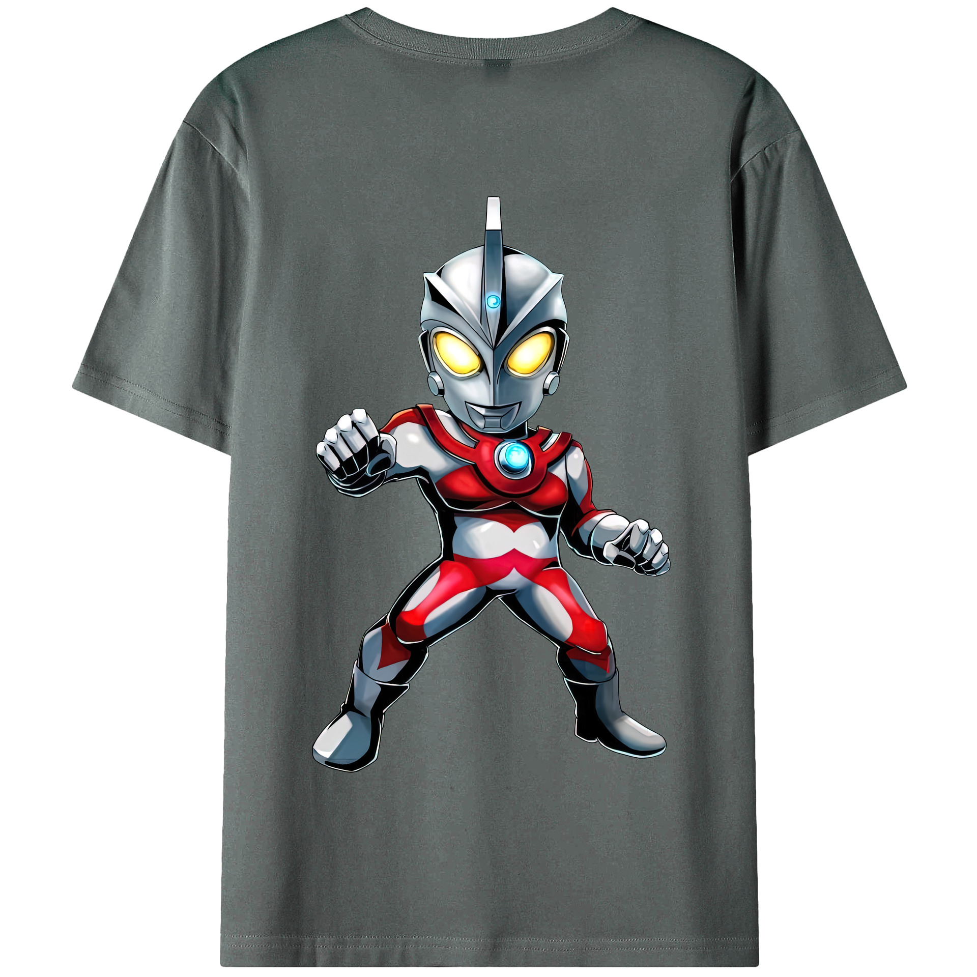 （画像用） ウルトラマン Ultraman 綿100％半袖Tシャツ（背面プリント）